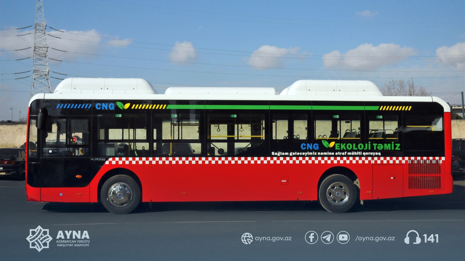 Bu il 400 ekoloji təmiz avtobus Bakıda işləyəcək