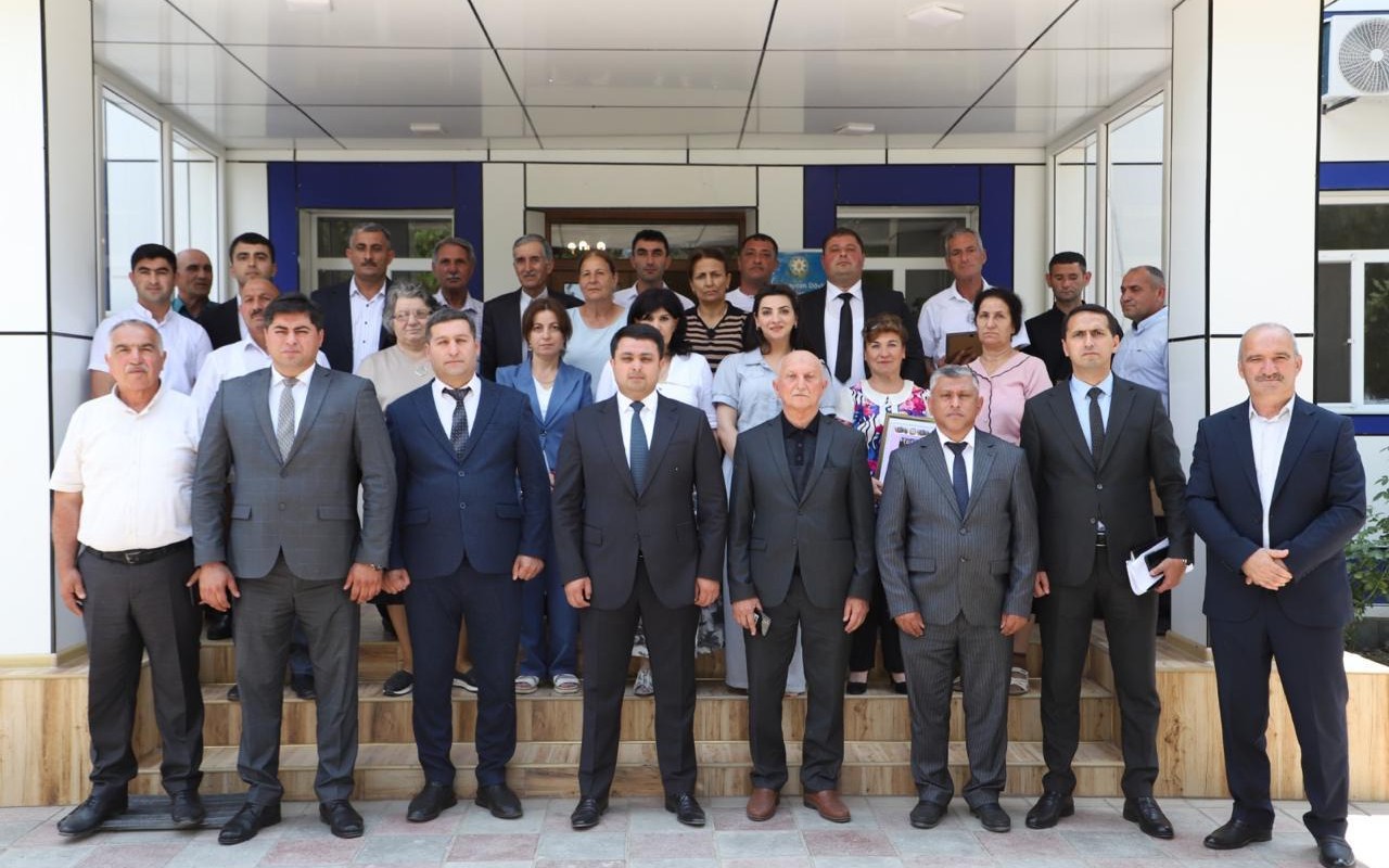 Neftçalada meliorasiya işçilərinin peşə bayramı qeyd olunub - FOTOLAR