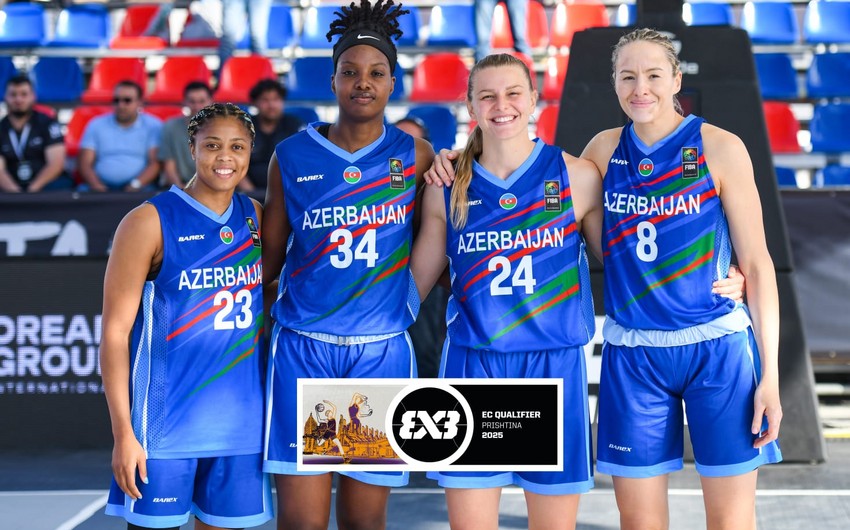 Basketbol millimiz yarımfinala YÜKSƏLDİ