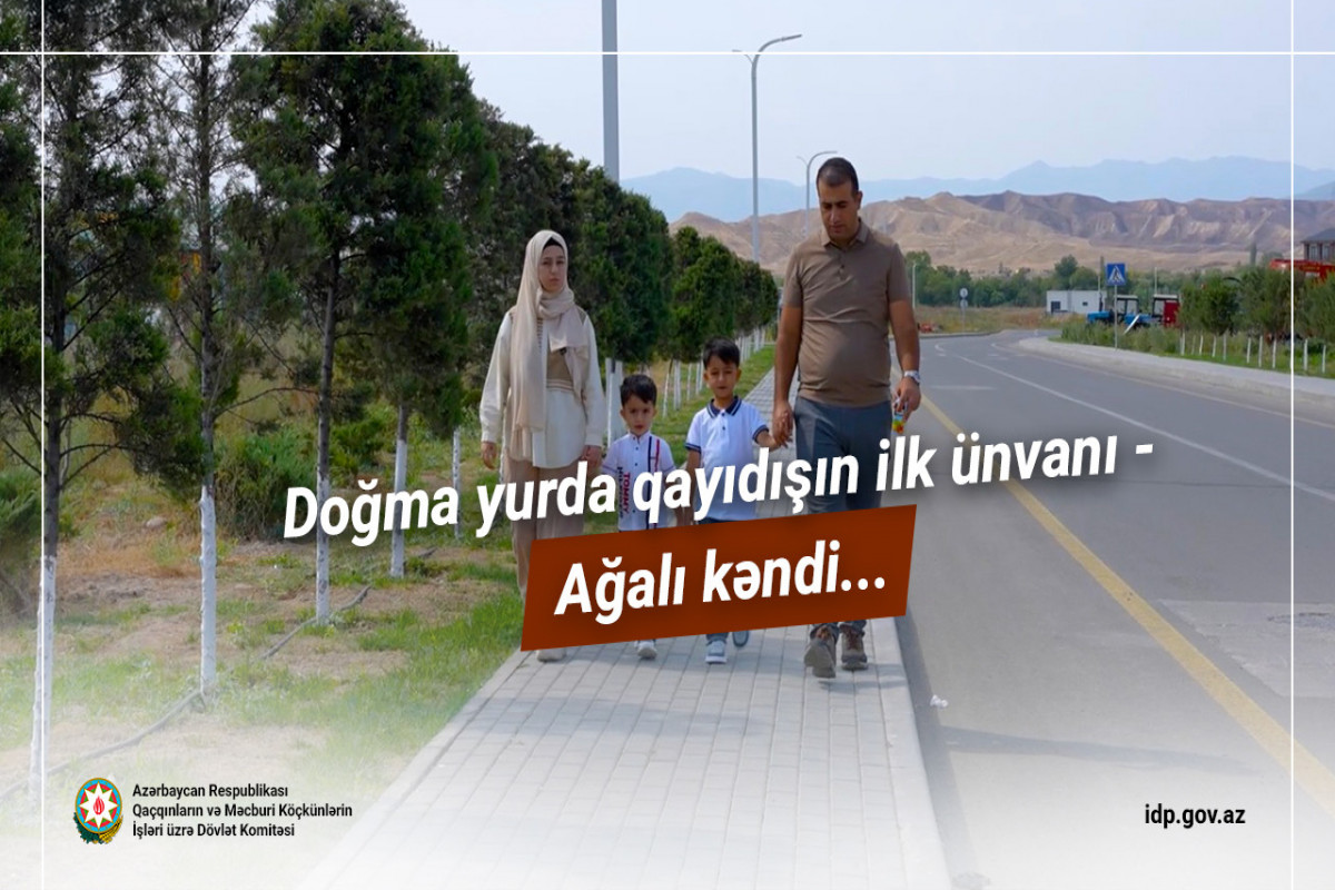 Dövlət Komitəsi Ağalı kəndi ilə bağlı videoçarx hazırladı - VİDEO