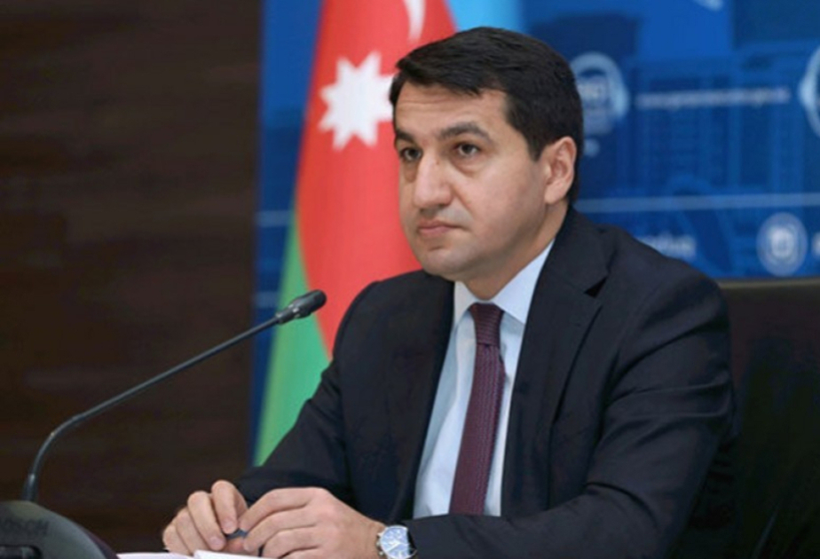 Hikmət Hacıyev İordaniya ilə əlaqələrdən danışdı