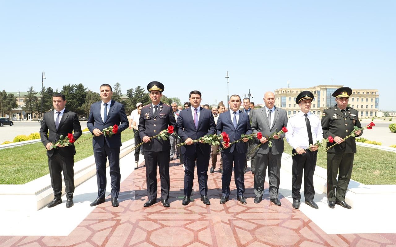 Neftçalada Milli Qurtuluş Gününə həsr olunmuş tədbir keçirilib - FOTOLAR