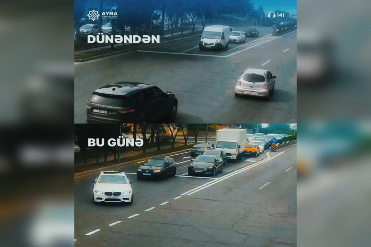 Bakıda yeni hərəkət zolağı yaradıldı