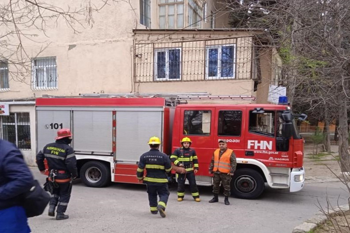 602 yanğına çıxış olub, 88 nəfər xilas edilib - VİDEO