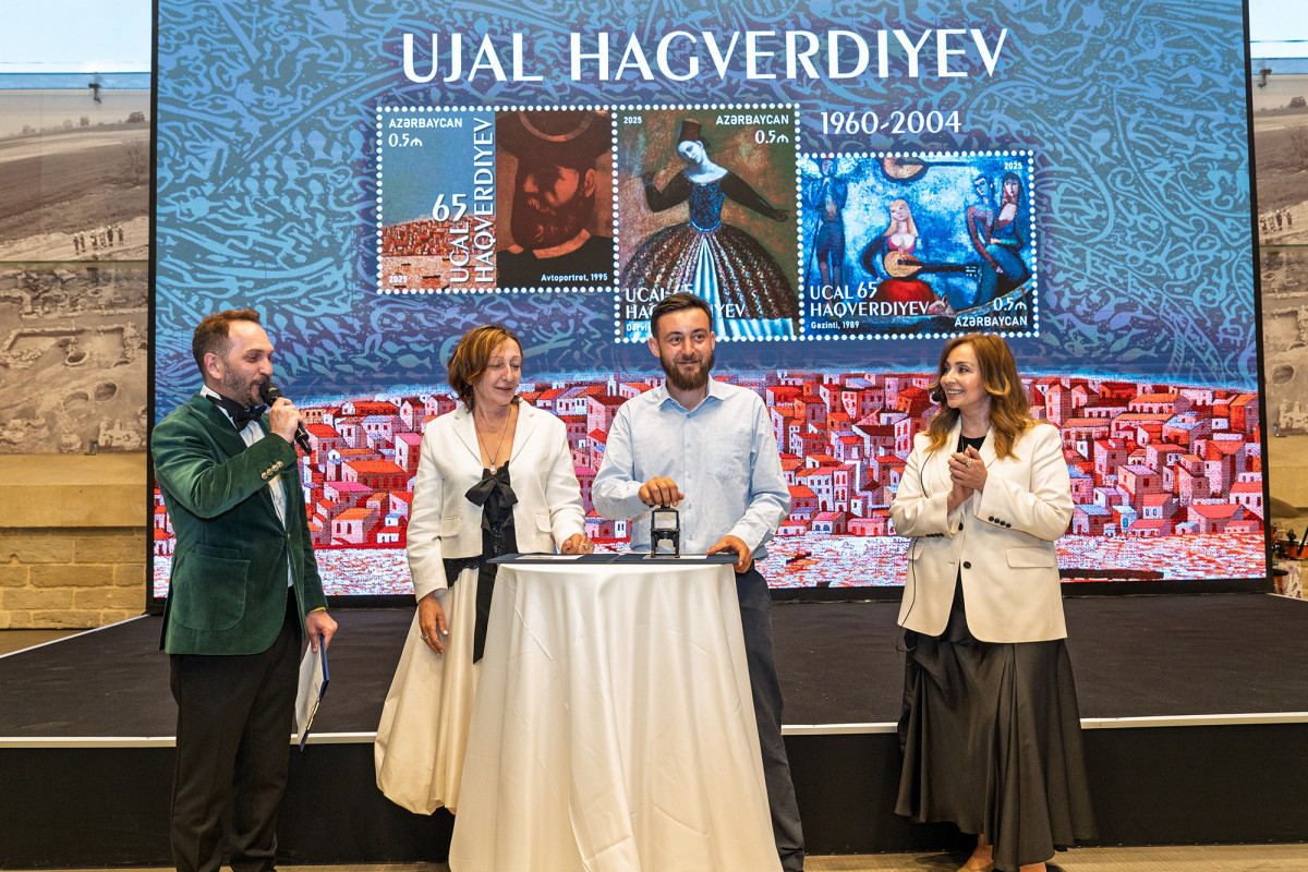 Azercell Ucal Haqverdiyevin rəsm əsərlərindən ibarət kitab təqdim edib - FOTO
