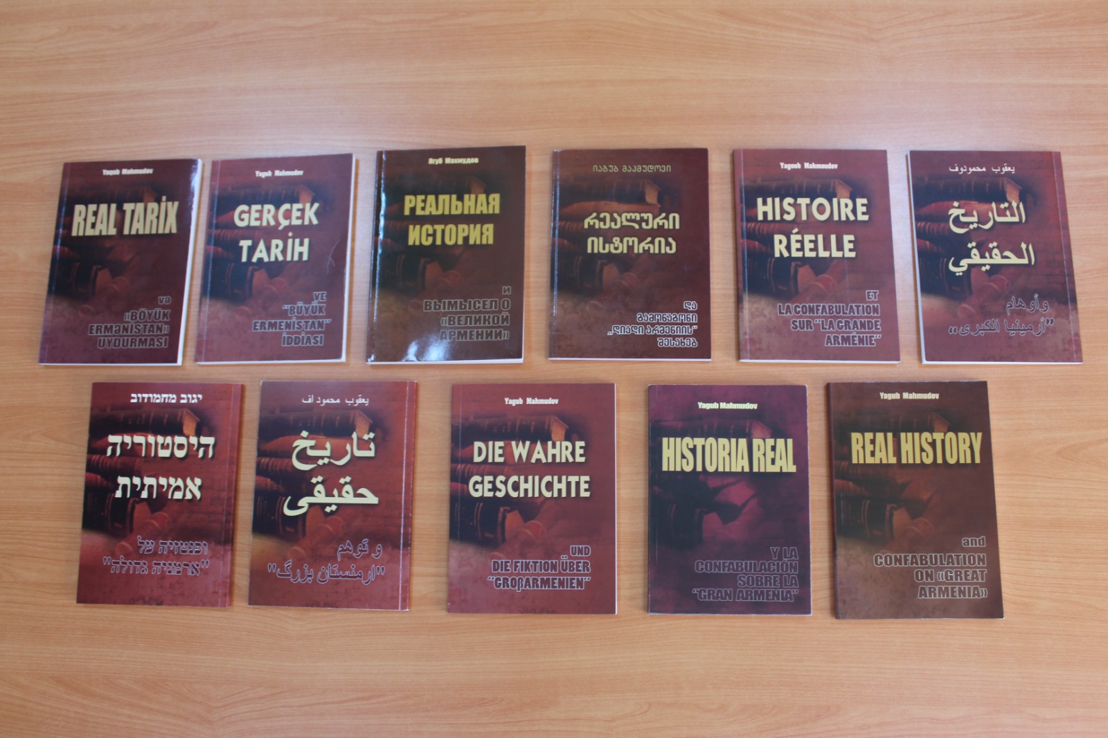 “Real tarix və “böyük Ermənistan” uydurması” kitabı 11 dildə...
