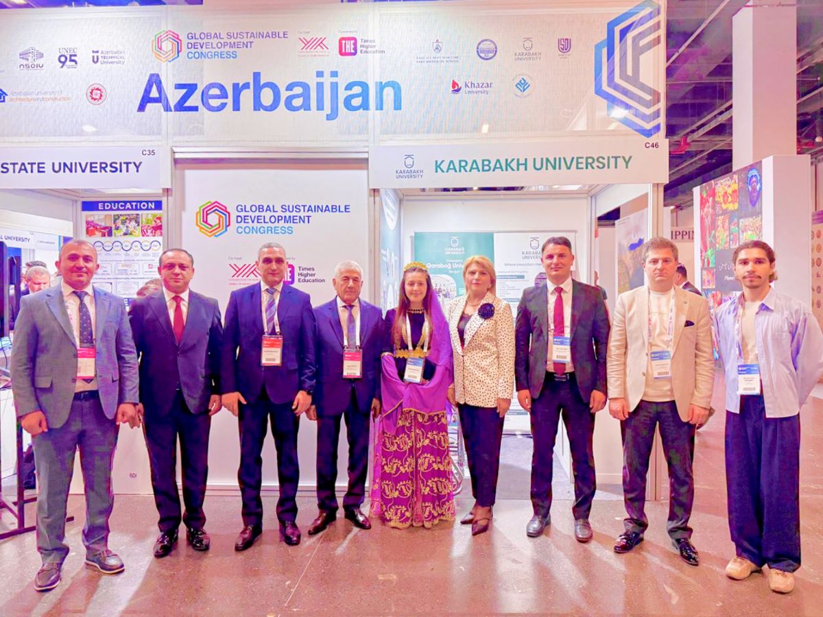 BMU “Qlobal Dayanıqlı İnkişaf Konqresi”ndə təmsil olunur - FOTO
