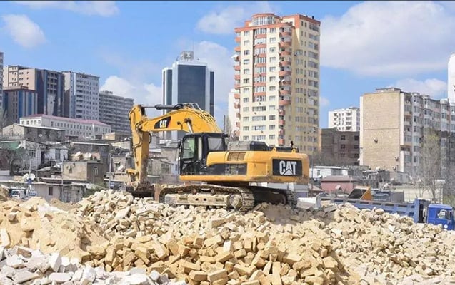 Bakının bu ərazilərində evlər