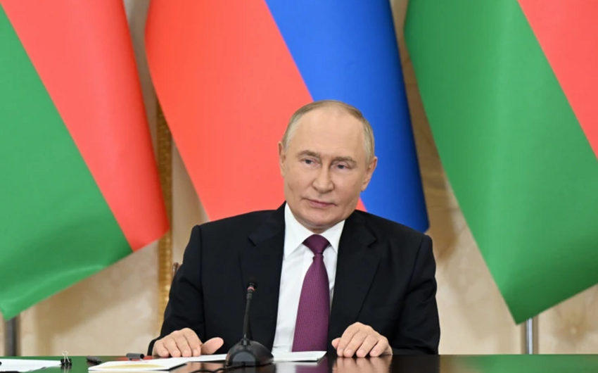 Bizim Azərbaycanla yaxşı layihələrimiz var - Putin