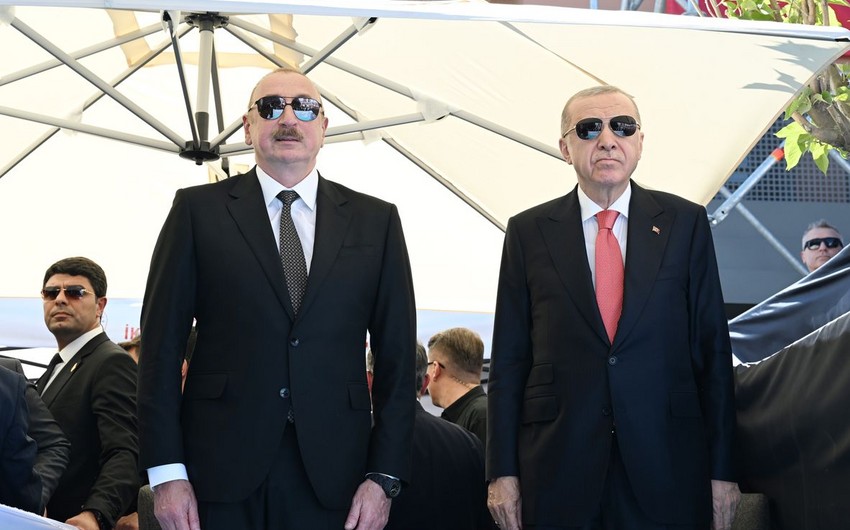 Prezidentin Türkiyə səfərindən möhtəşəm GÖRÜNTÜLƏR