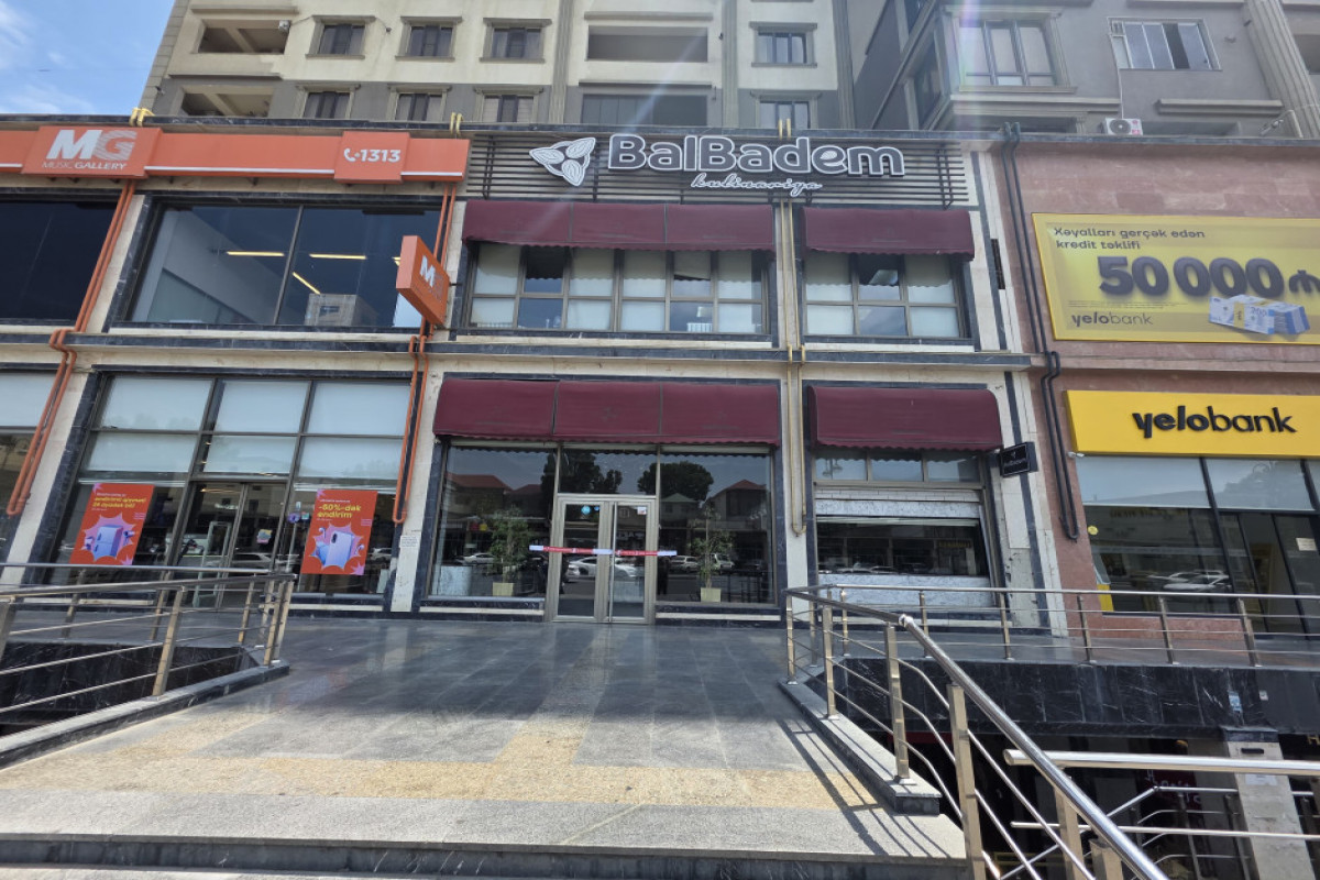 Məşhur şirniyyat mağazasının fəaliyyəti DAYANDIRLIDI