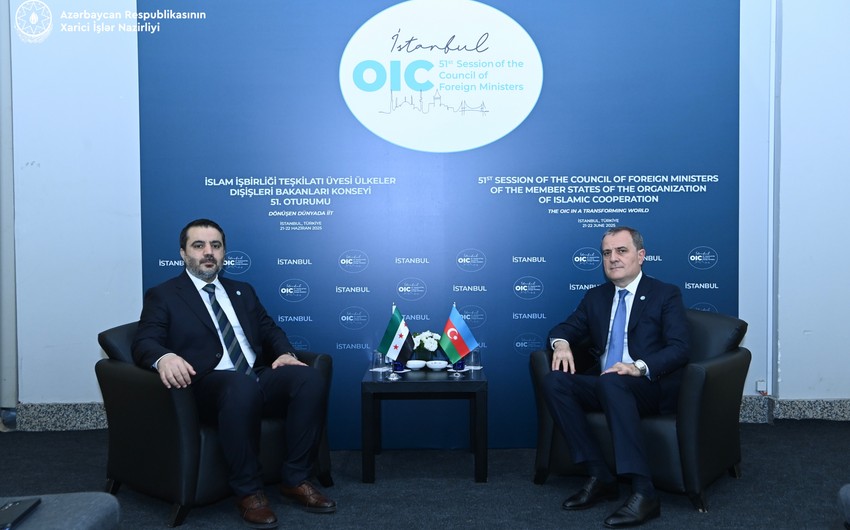 Bayramov suriyalı həmkarı ilə İran-İsraili MÜZAKİRƏ ETDİ