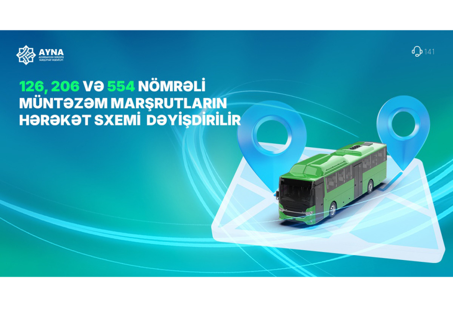 Bakıda avtobusların hərəkəti dəyişir 