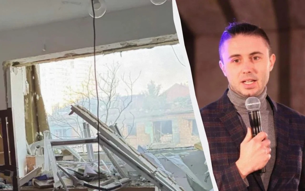 Rusiyanın atdığı raket müğənninin evinə düşdü: hər şey dağılıb...