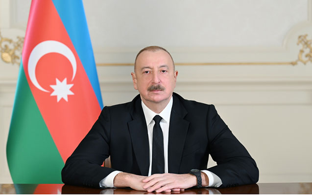 İlham Əliyevdən həmkarına təbrik