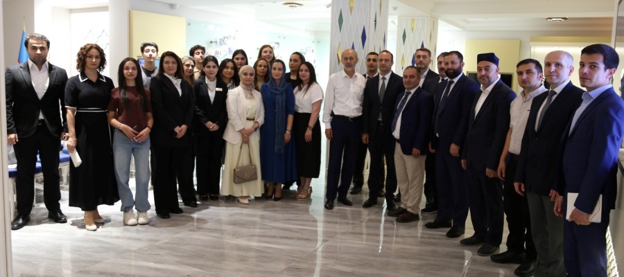 Dinlərarası harmoniya Tolerantlıq Evində müzakirə olundu - FOTO