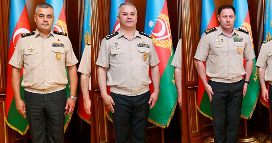 Nazir yeni generallara rütbələrini təqdim etdi
