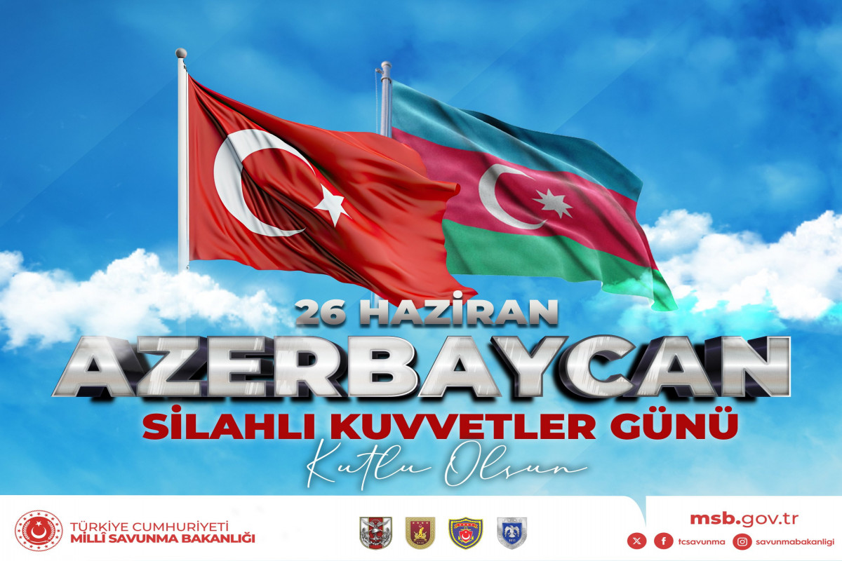 Türkiyə Müdafiə Nazirliyindən Azərbaycana təbrik...