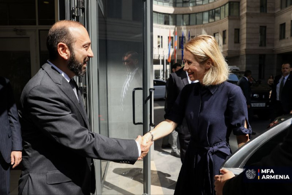 Mirzoyan İrəvanda Kaya Kallasla görüşdü