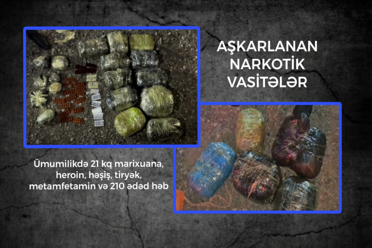 Mopedlə narkokuryerlik edən şəxs saxlanıldı