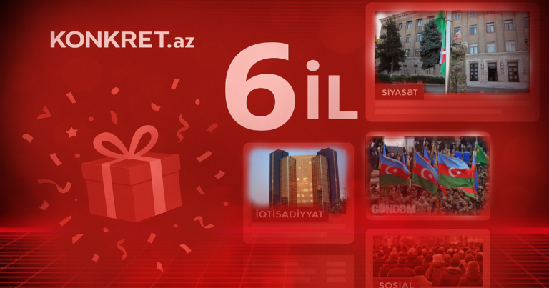 Konkret.az 6 yaşında
