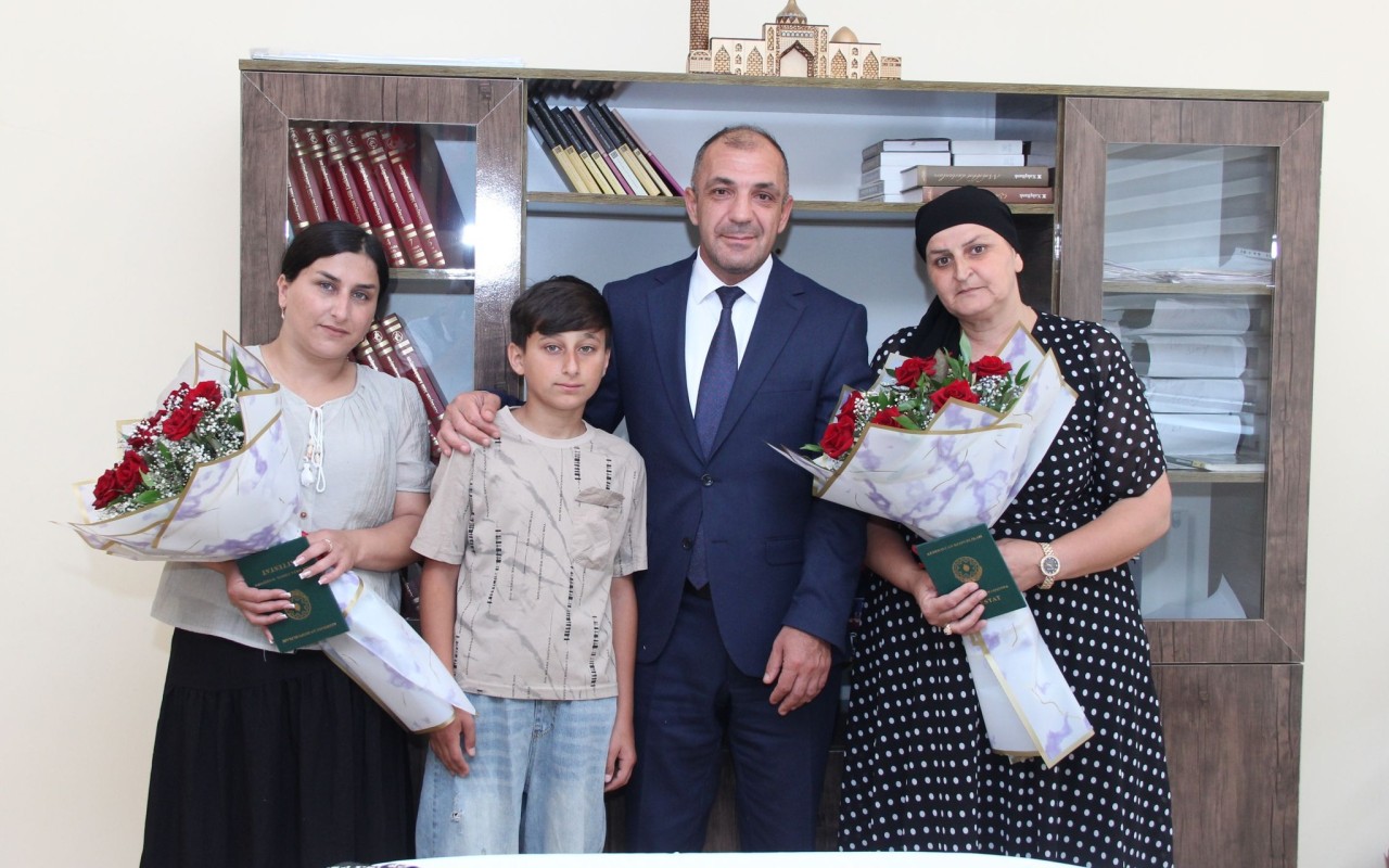 Şəhid anası və şəhid yoldaşı məzun oldu - GÖRÜNTÜLƏR