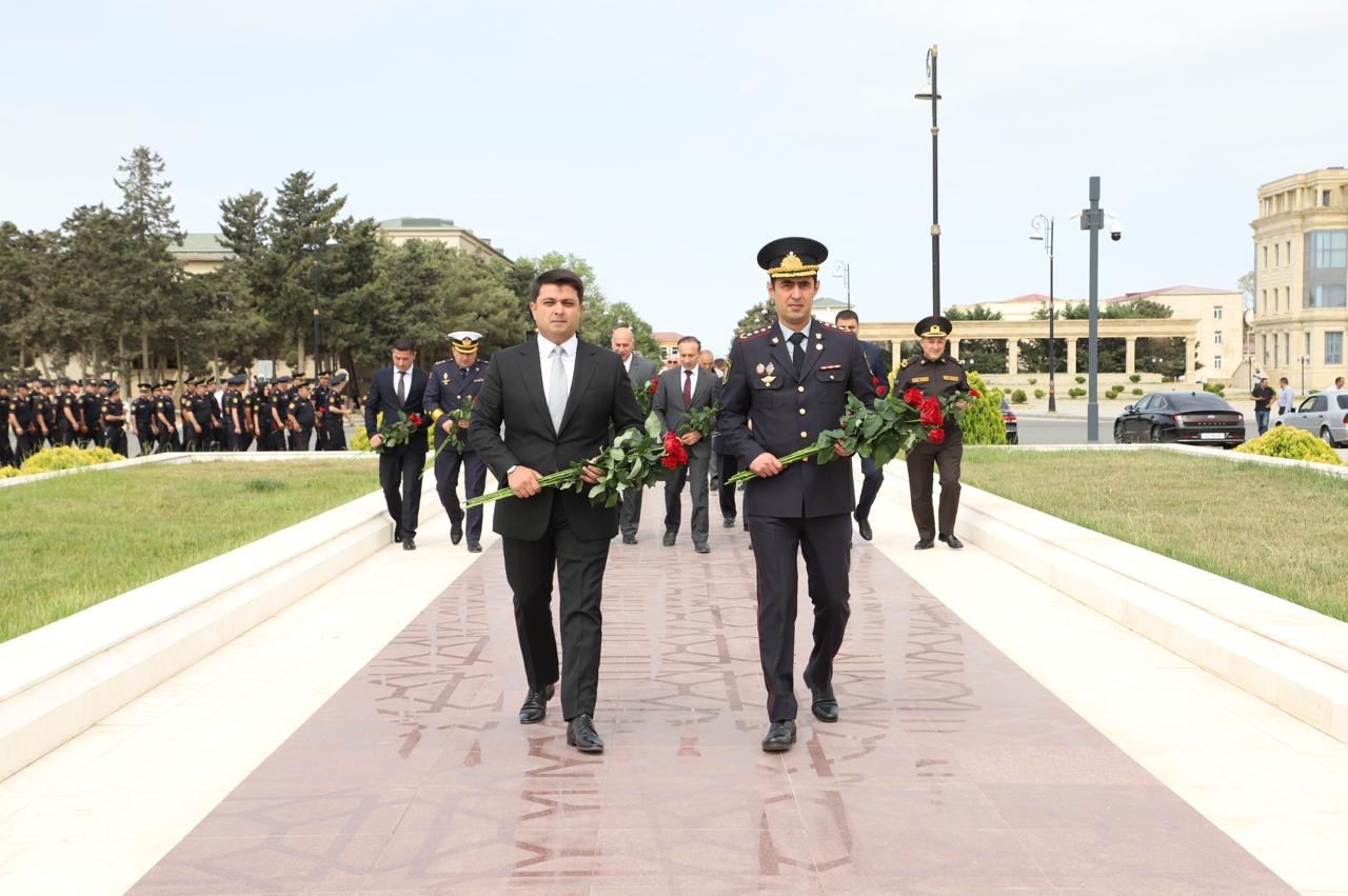Neftçalada Polis işçilərinin peşə bayramı qeyd olundu - GÖRÜNTÜ