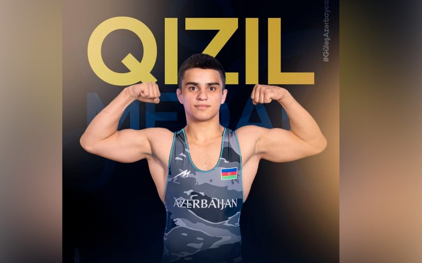 Güləşçimiz Avropa çempionu oldu