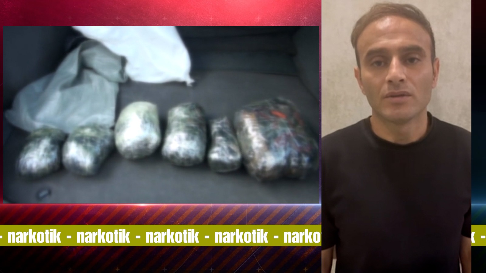 Qəbiristanlıqda narkotik satan şəxsin saxlanılma GÖRÜNTÜLƏRİ