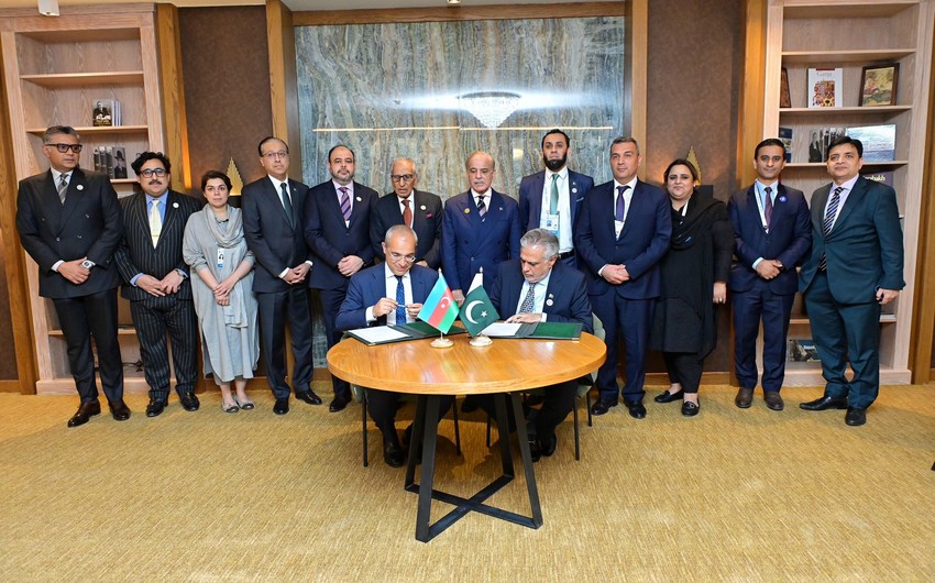 Azərbaycanla Pakistan arasında Anlaşma Memorandumu imzalandı -