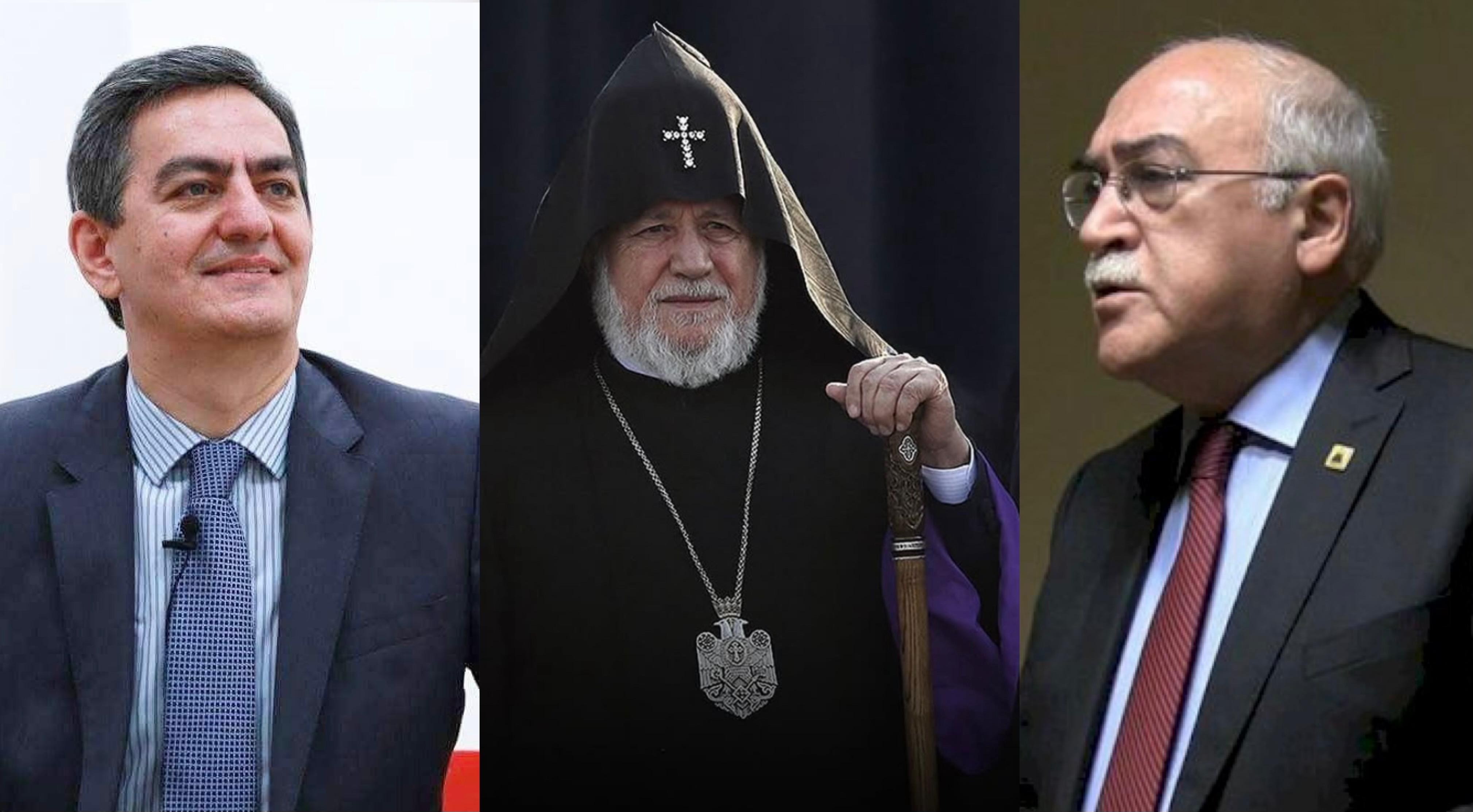 İsa Qəmbər, Əli Kərimli və Ermənistan keşişləri
