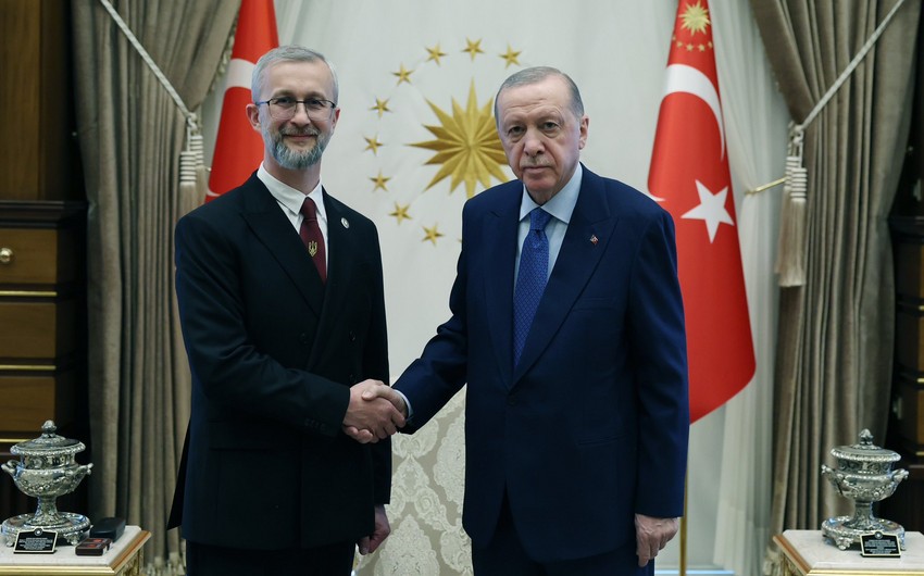 Nəriman Cəlalov Ərdoğanın qəbulunda
