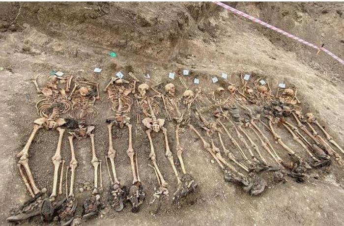 Ağdamda insan skeleti AŞKARLANDI