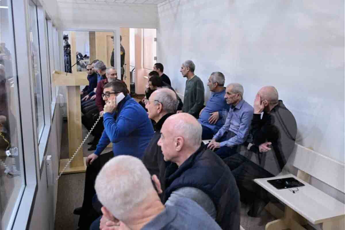Bakıdakı ermənilərin məhkəməsi davam edir