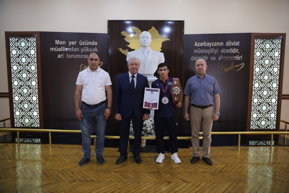 Gəncə Dövlət Universitetinin tələbəsi Avropa çempionu oldu