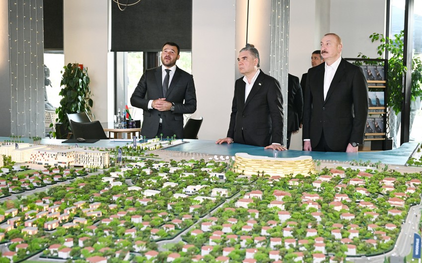 İlham Əliyev Berdiməhəmmədovla  “Sea Breeze”də - FOTOLAR