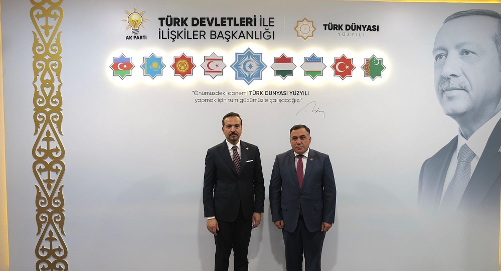 Emin Həsənli Ərdoğanın müavini ilə görüşüb