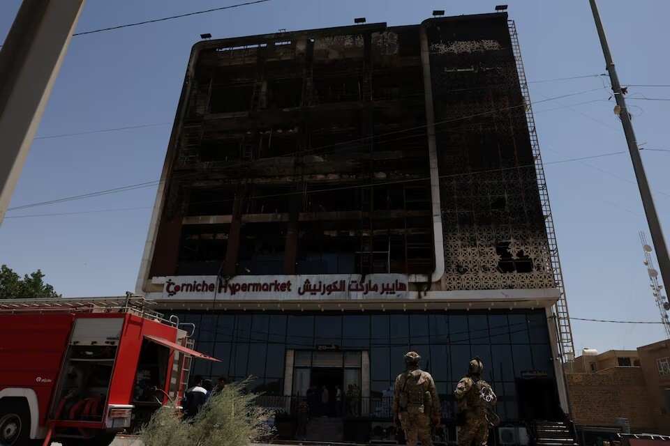 İraqdakı yanğında ölü sayı 60-ı keçdi - YENİLƏNİB