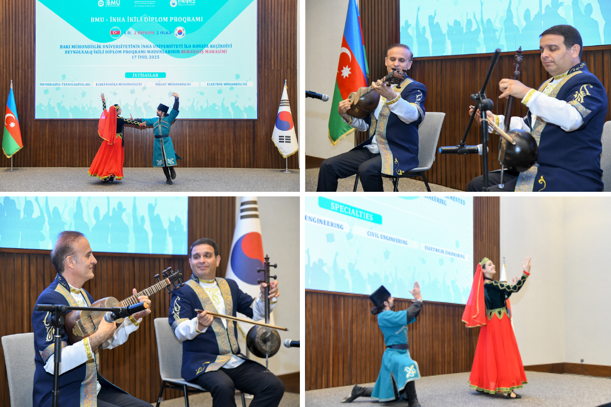 BMU-İNHA ikili diplom proqramının II məzun buraxılışı keçirilib - FOTO