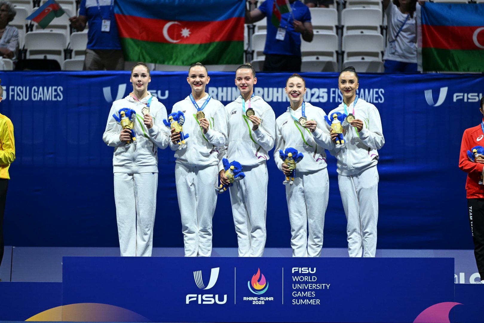 Gimnastlarımız qızıl medal qazandılar - FOTOLAR