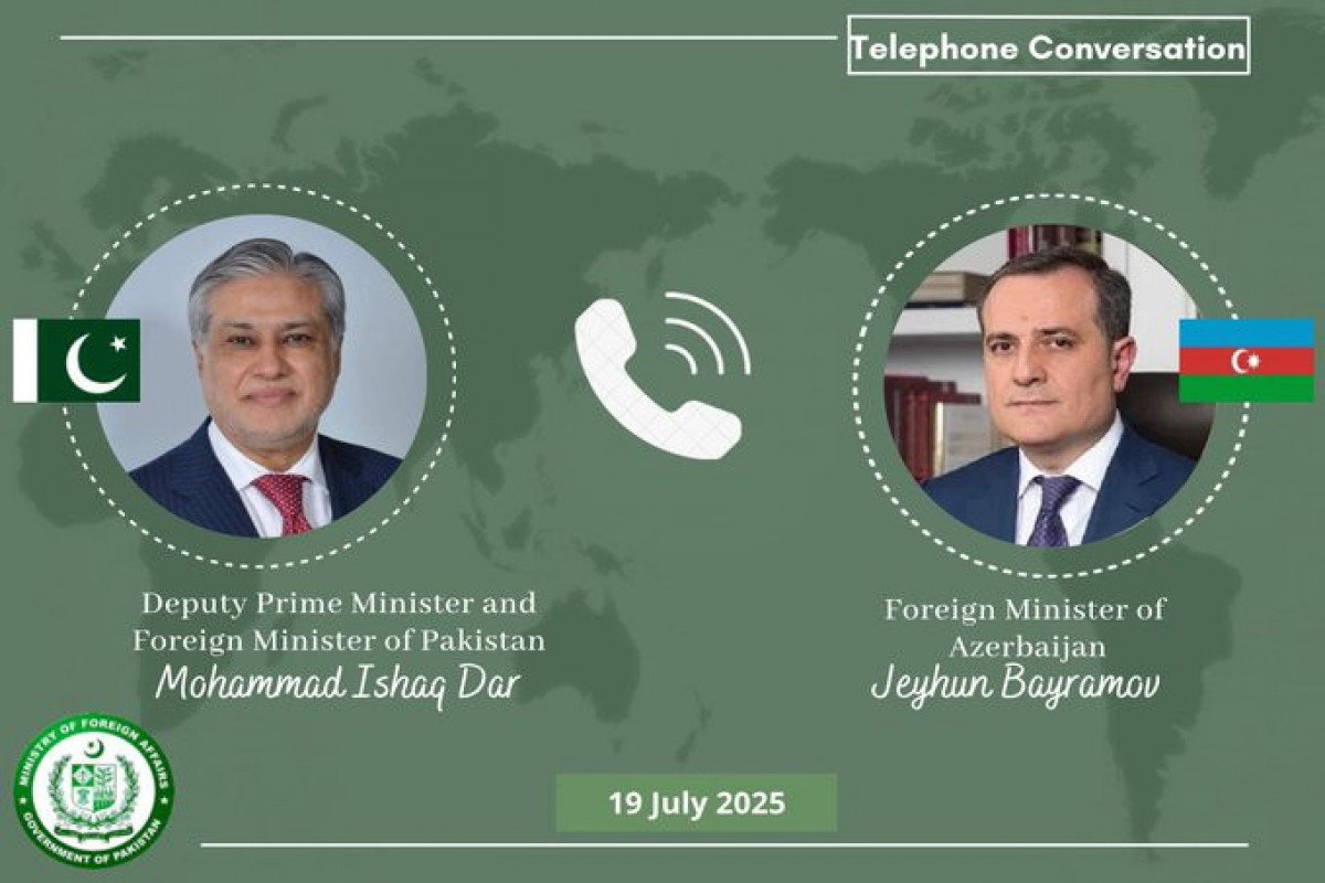 Ceyhun Bayramov pakistanlı həmkarı ilə DANIŞDI