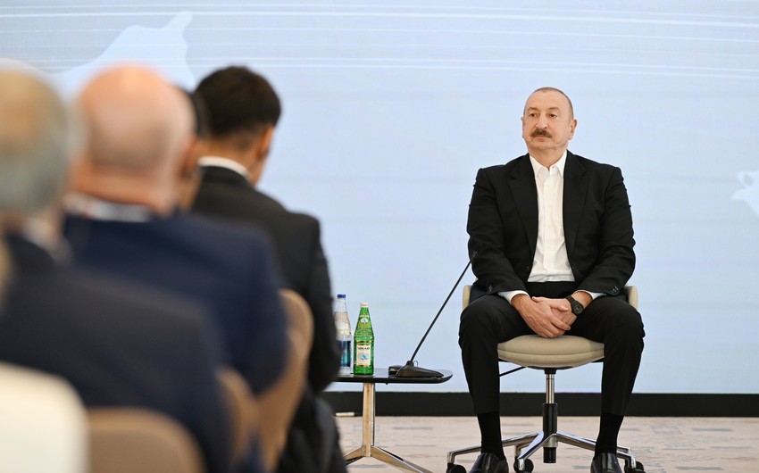 Prezidentin Şuşa Forumundakı çıxışının TAM MƏTNİ