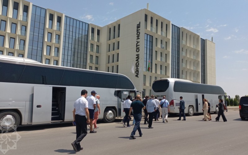Şuşa Media Forumunun iştirakçıları Ağdamda