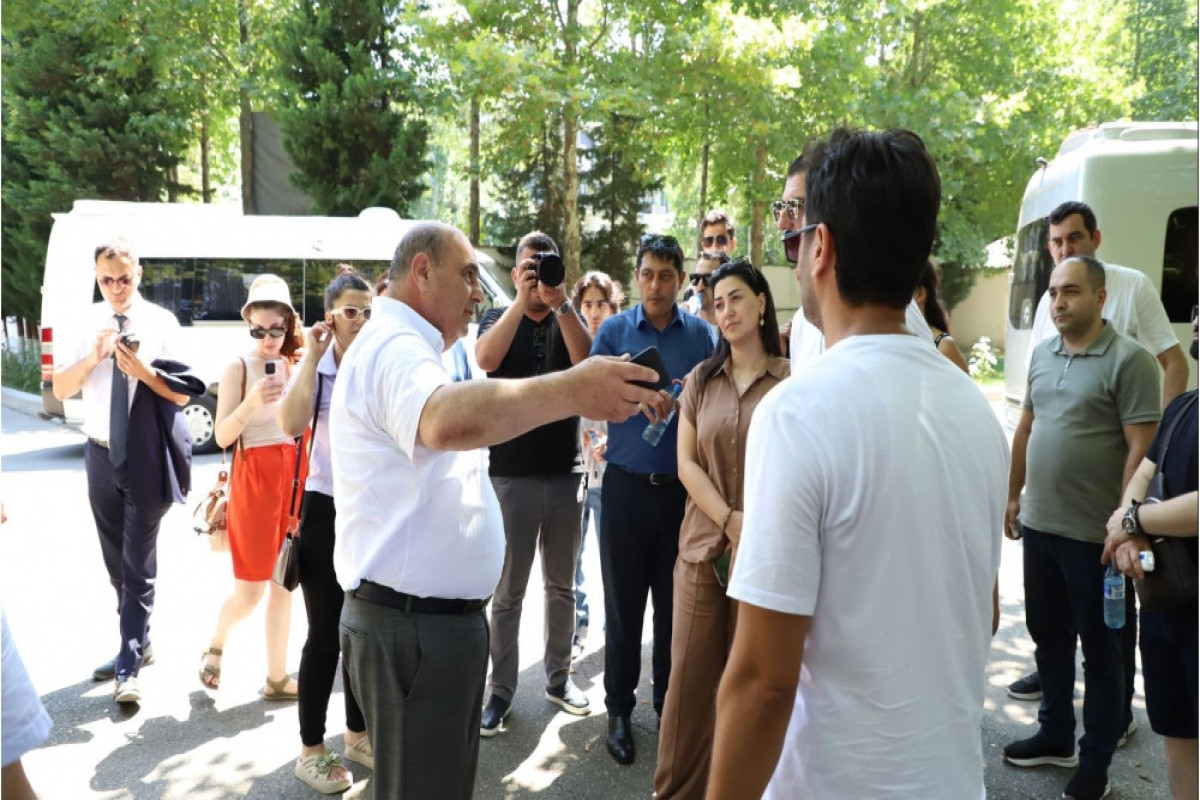 AHİK-in istirahət mərkəzlərinə mediatur təşkil edilib - FOTO