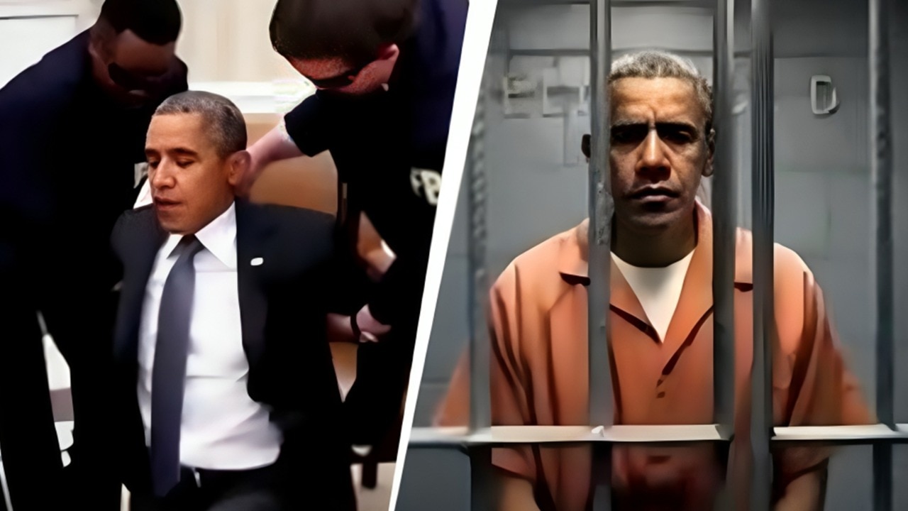Tramp Obamanı "həbs etdirdi" - VİDEO