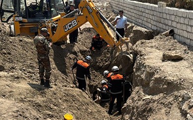 Sumqayıtda 20 yaşlı fəhlə dağıntılar altında qaldı