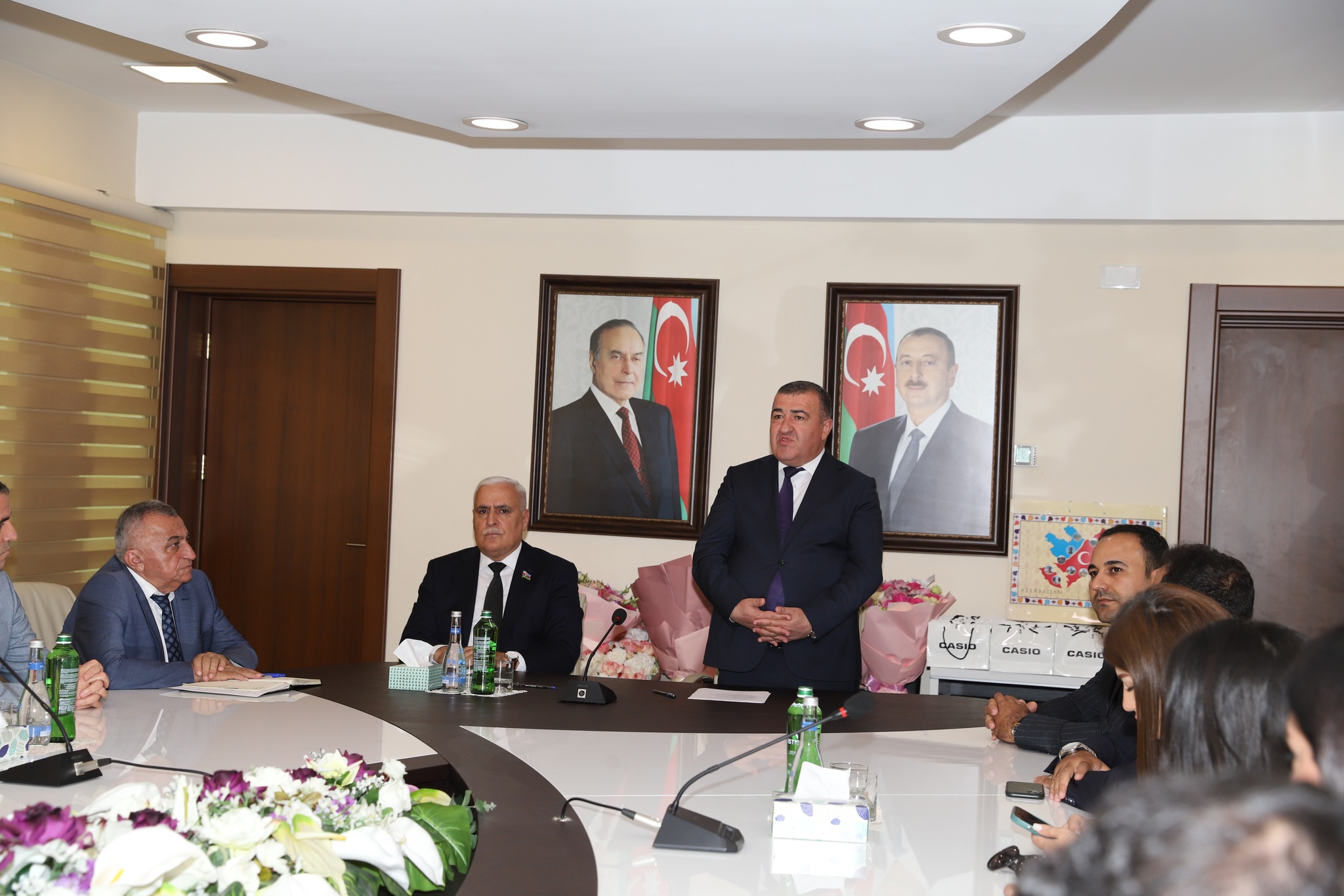 Xətai rayon İcra Hakimiyyətində jurnalistlərlə görüş keçirildi - FOTO