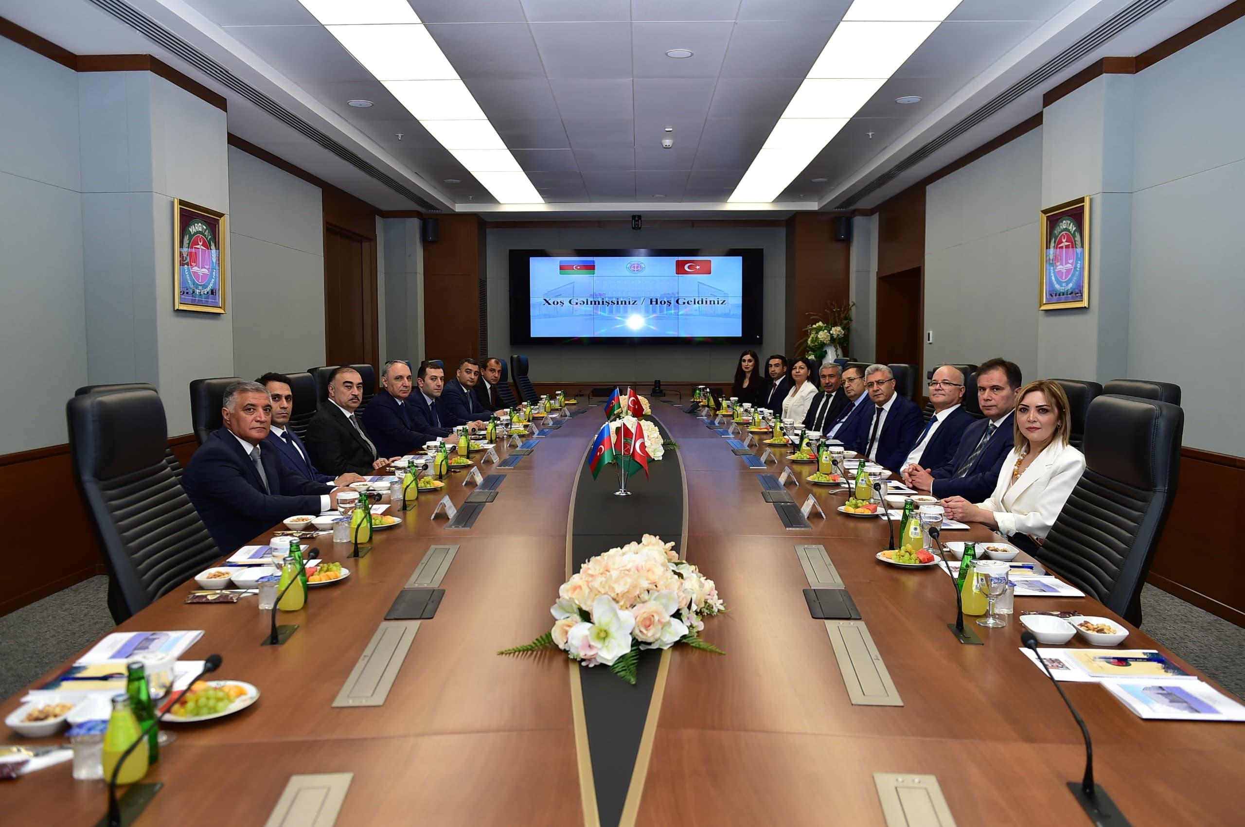 Baş prokuror Ankarada görüşlər keçirdi - FOTOLAR