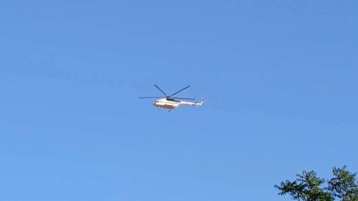 Füzulidə açıq ərazi yanır - Helikopter cəlb olundu