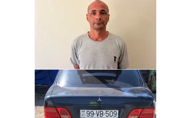 Narkotikin təsiri altında avtomobil idarə edən sürücü tutuldu
